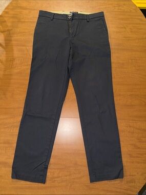 Dockers Navy Athletic Khakis 31x32
